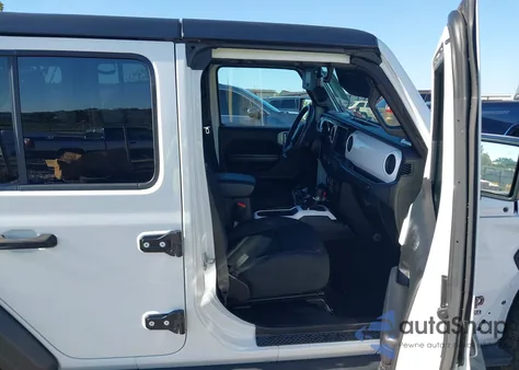 2021 Jeep Wrangler Unlimited Willys 4X4 из США, поврежденный, VIN 1C4HJXDG4MW689351